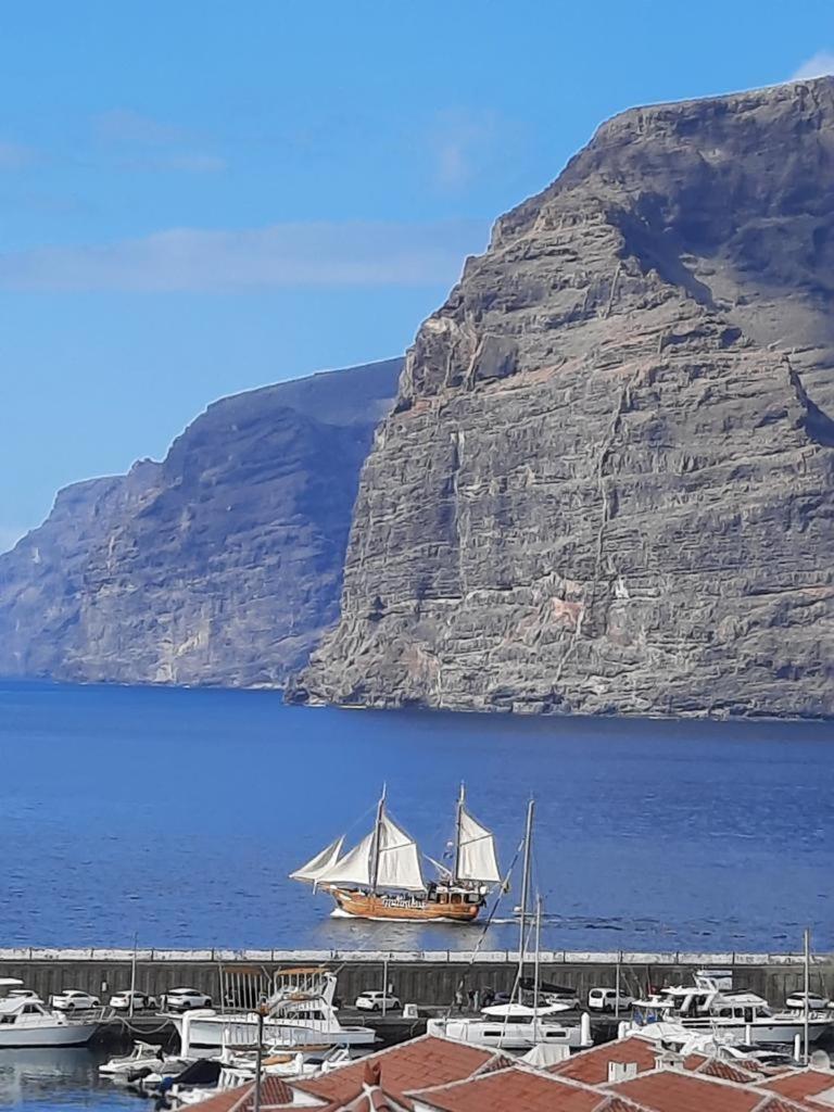 Ferienwohnung Amazing View Los Gigantes & La Gomera Acantilado de los Gigantes Exterior foto