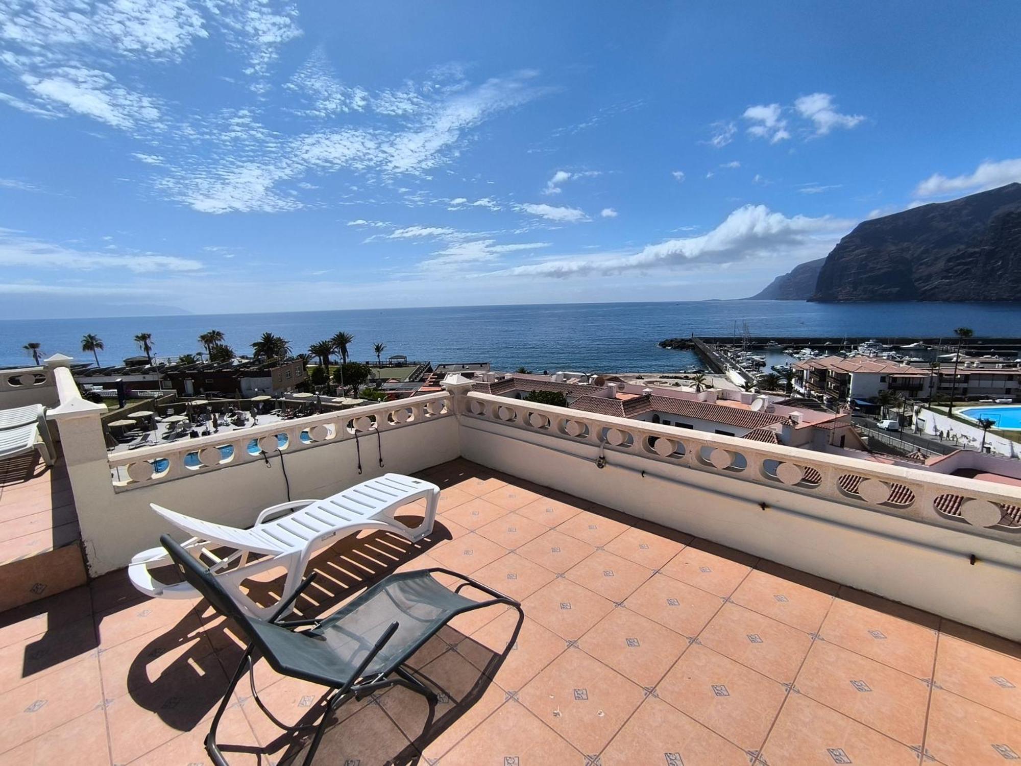 Ferienwohnung Amazing View Los Gigantes & La Gomera Acantilado de los Gigantes Exterior foto